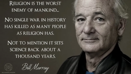 Endorsement by Bill Murray.